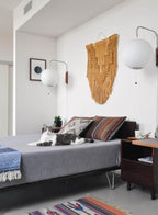 Orvina Silk Orb Wall Sconce