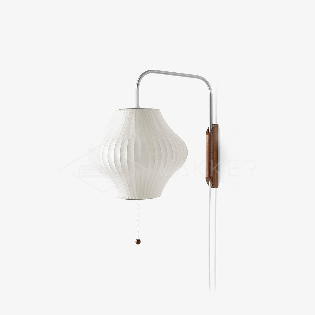Orvina Silk Orb Wall Sconce