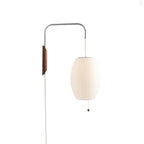 Orvina Silk Orb Wall Sconce