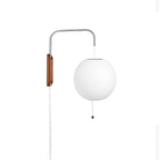 Orvina Silk Orb Wall Sconce
