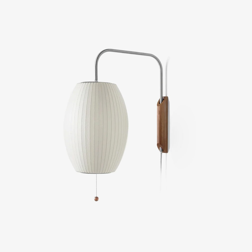 Orvina Silk Orb Wall Sconce