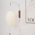 Orvina Silk Orb Wall Sconce