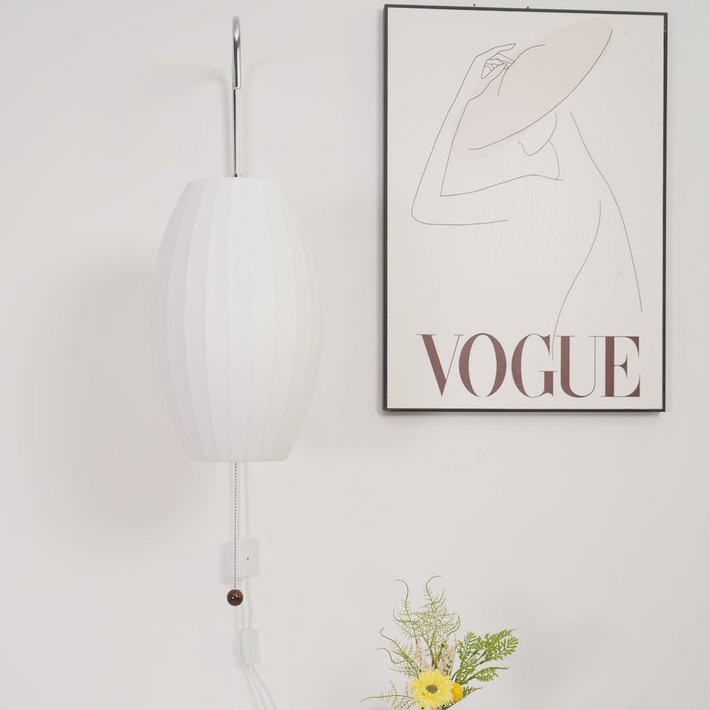 Orvina Silk Orb Wall Sconce