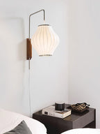 Orvina Silk Orb Wall Sconce