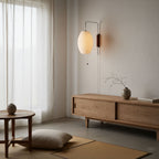 Orvina Silk Orb Wall Sconce