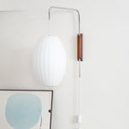 Orvina Silk Orb Wall Sconce