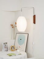 Orvina Silk Orb Wall Sconce