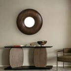 Orvino Wooden Ring Ceiling Light
