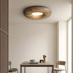 Orvino Wooden Ring Ceiling Light