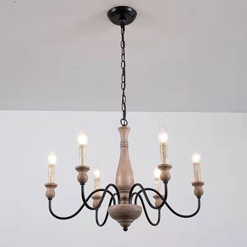 Rusthaven Farmhouse Candle Chandelier