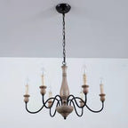 Rusthaven Farmhouse Candle Chandelier