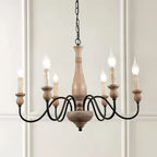 Rusthaven Farmhouse Candle Chandelier