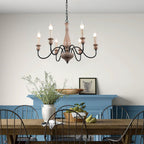 Rusthaven Farmhouse Candle Chandelier