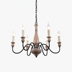 Rusthaven Farmhouse Candle Chandelier