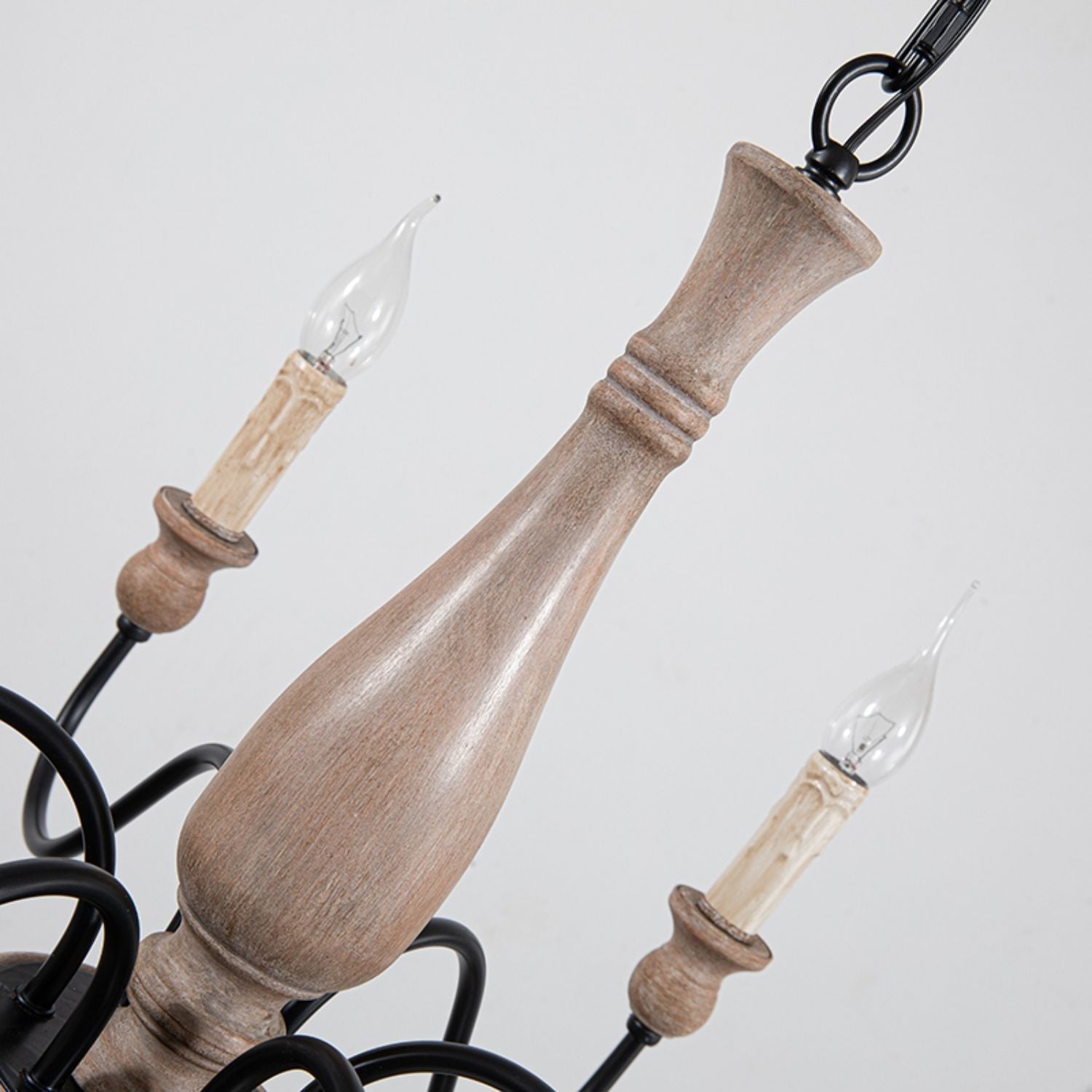 Rusthaven Farmhouse Candle Chandelier