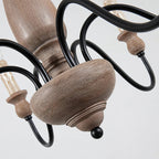 Rusthaven Farmhouse Candle Chandelier