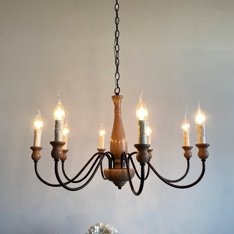 Rusthaven Farmhouse Candle Chandelier