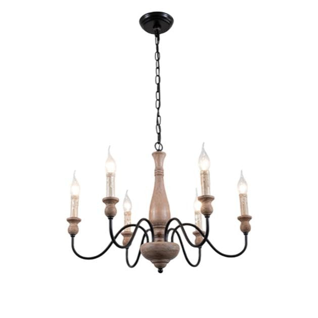 Rusthaven Farmhouse Candle Chandelier