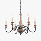 Rusthaven Farmhouse Candle Chandelier