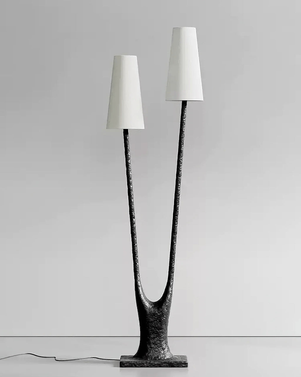 Sylvara Organic Dual-Shade Floor Lamp