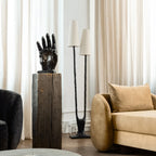 Sylvara Organic Dual-Shade Floor Lamp