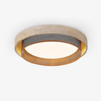 Travara Stone Halo Ceiling Light