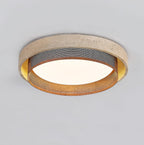 Travara Stone Halo Ceiling Light