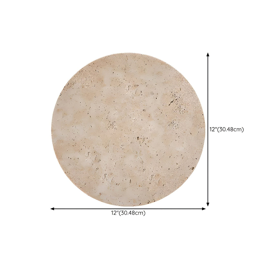 Travira Stone Halo Wall Light