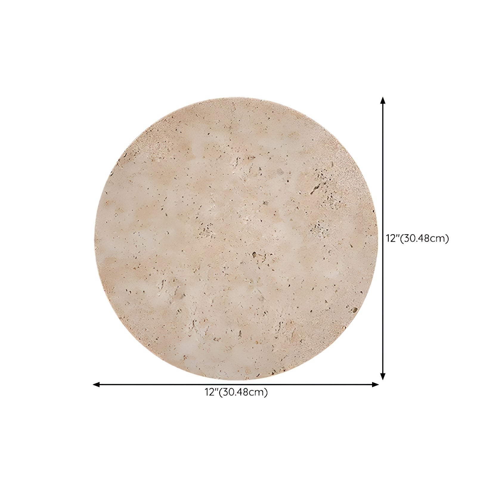 Travira Stone Halo Wall Light