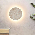 Travira Stone Halo Wall Light