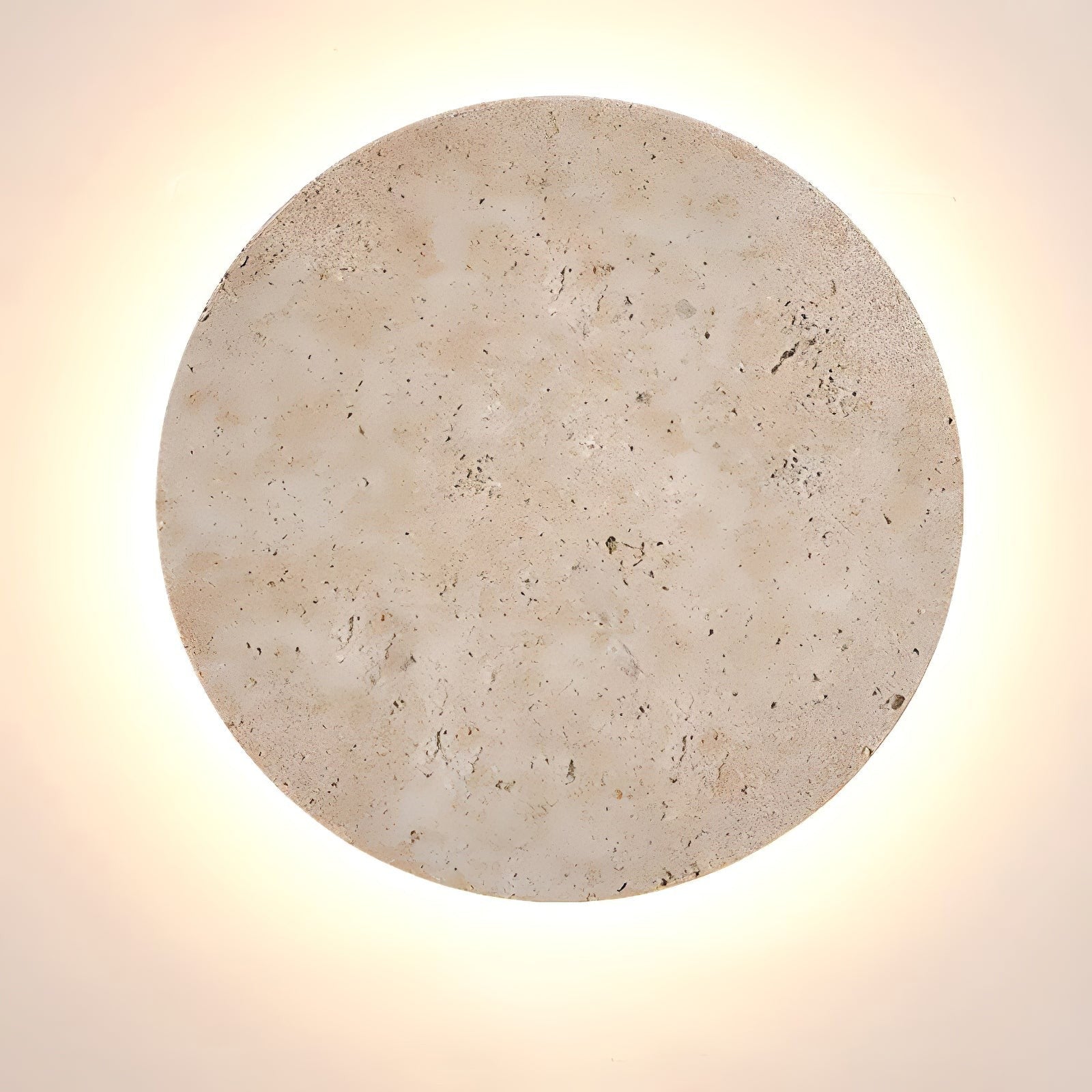 Travira Stone Halo Wall Light