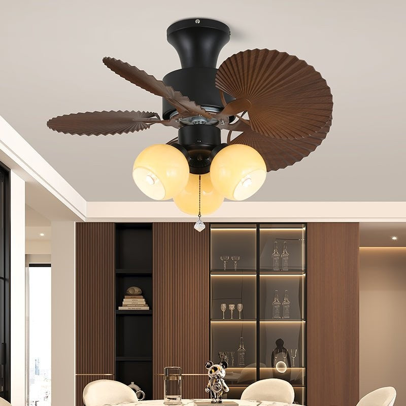 Tropelle Palm Ceiling Fan Light