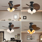 Tropelle Palm Ceiling Fan Light