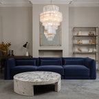 Veloria Murano Prism Chandelier