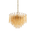 Venezia Amber Glass Chandelier