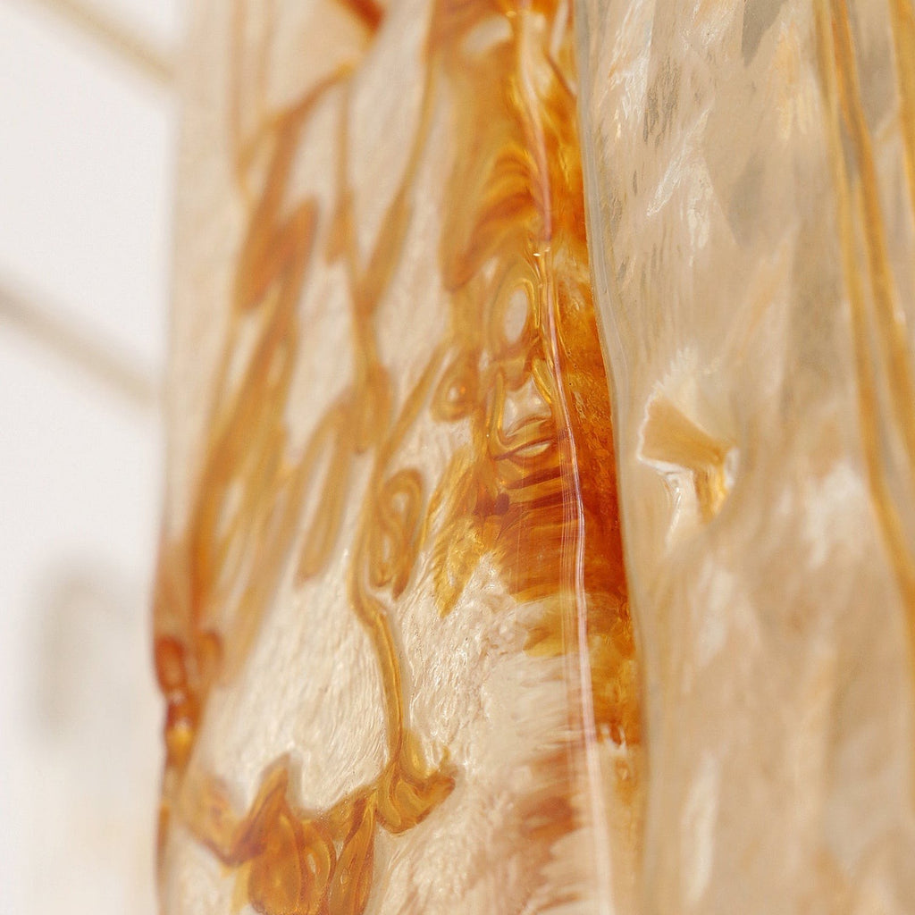 Venezia Amber Glass Chandelier