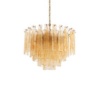 Venezia Amber Glass Chandelier
