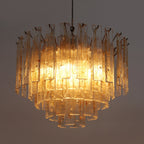 Venezia Amber Glass Chandelier