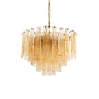 Venezia Amber Glass Chandelier