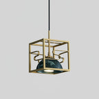 Verdara Marble Lantern Pendant
