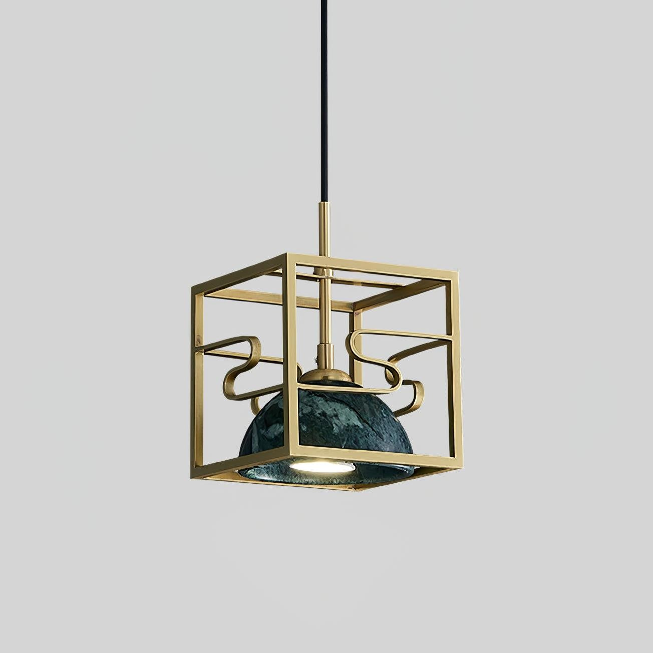 Verdara Marble Lantern Pendant