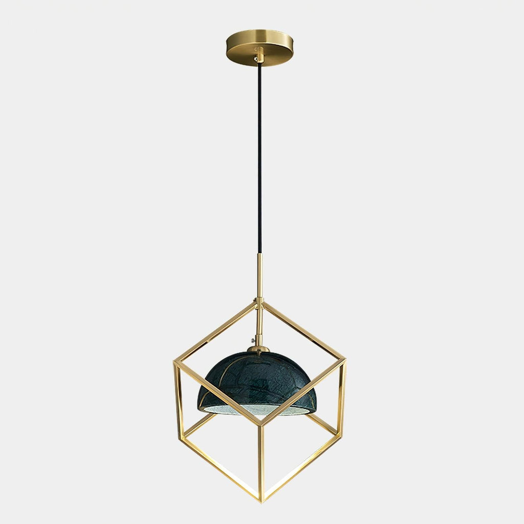 Verdara Marble Lantern Pendant