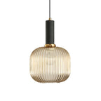 Verelle Ribbed Glass Pendant