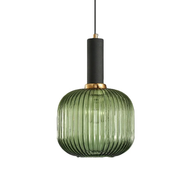 Verelle Ribbed Glass Pendant