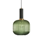 Verelle Ribbed Glass Pendant