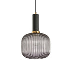 Verelle Ribbed Glass Pendant