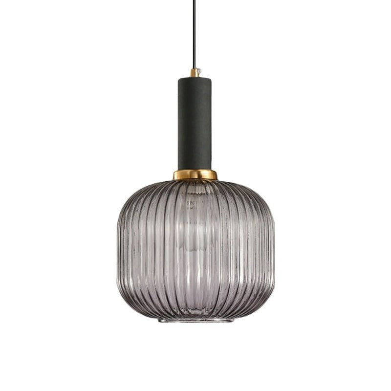 Verelle Ribbed Glass Pendant