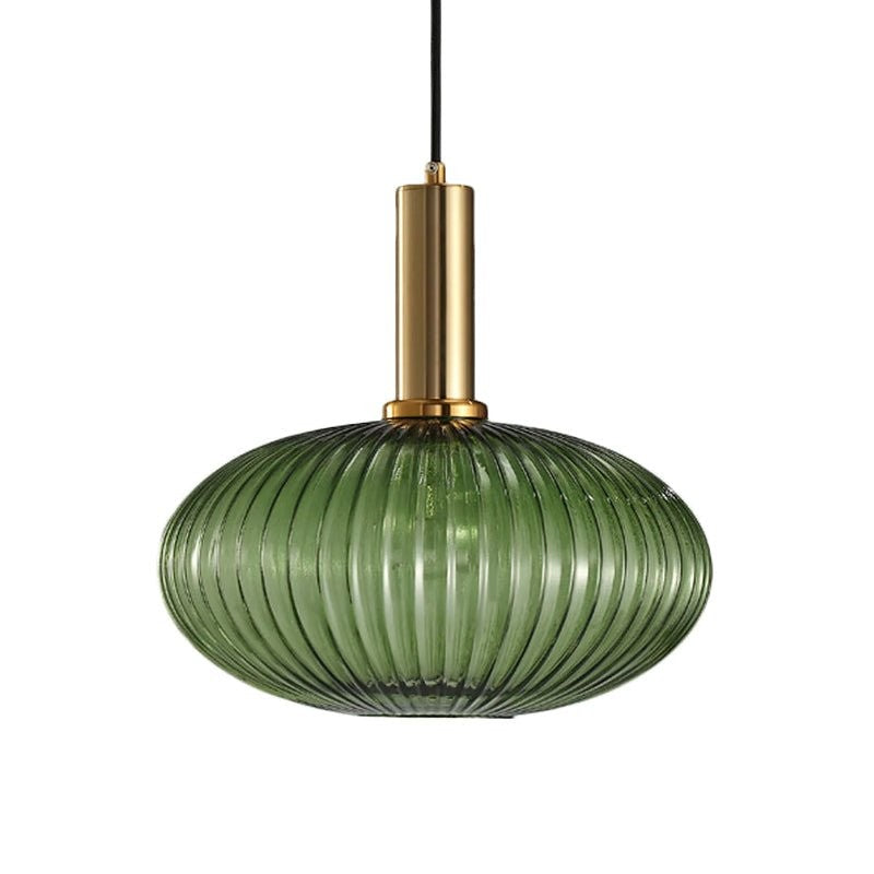 Verelle Ribbed Glass Pendant