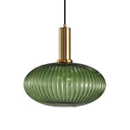Verelle Ribbed Glass Pendant