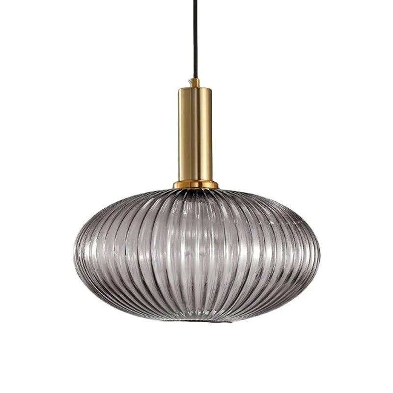 Verelle Ribbed Glass Pendant